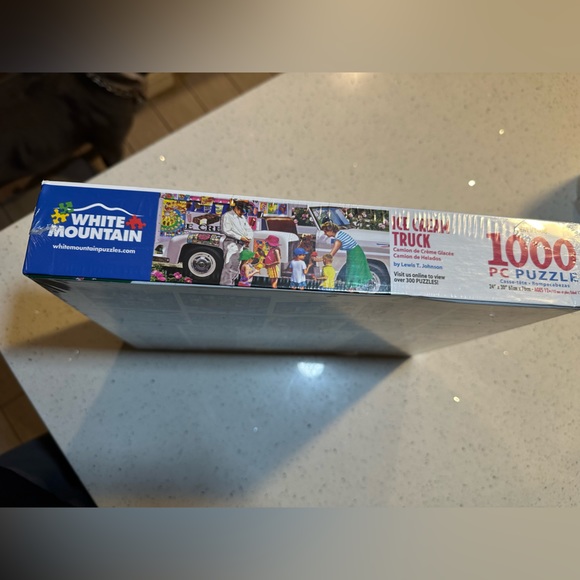 NIB 1000 piece Ive Cream Truck jigsaw puzzle from white mountain. - Picture 4 of 6